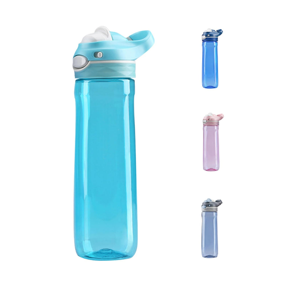 DEARART front view of sky blue bottle showing shape and color benefit: easy identification