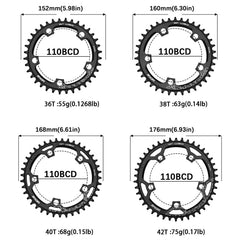 DECKAS close-up of narrow-wide teeth highlighting precision machining and better chain retention