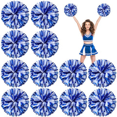 Deekin front packaging showing blue and white pom poms, bright team visibility