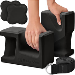 Deep-Zen front packaging showing the PRO blocks and accessories for easy identification and purchase benefit