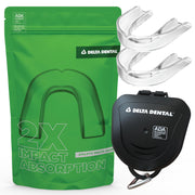 DELTA DENTAL front packaging showing clear mouthguard and benefits