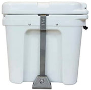 DENY front view of cooler lock showing secure mounting base and fitment