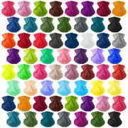 Didaey front packaging showing 60 solid-color gaiters and bulk value benefit