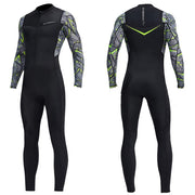 DiNeop dive skin front view showing full-body coverage and sleek fit