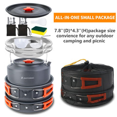 Dinithron large 2.8L pot with stew visible demonstrating generous cooking capacity