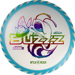 Discraft Fuzed Z Buzzz front profile showing disc shape and clean flight lines