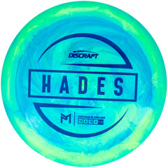 Discraft Hades front view showing hot stamp and accurate flight identification benefit