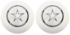 Discraft Ultra-Star front view white pack showing official logo and clear visibility benefit