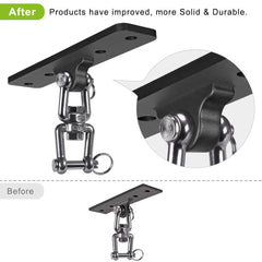 Dolibest close-up of open swivel detailing smooth 360° rotation benefit