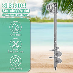 Dolibest detachable T-handle detail, enables quick screw-in and compact storage benefit