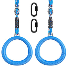 Dolibest blue rings front packaging showing durable set and straps benefit safety