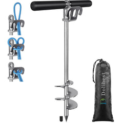 Dolibest front view showing anchor and bag, clear product identification and portability benefit