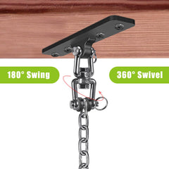 Dolibest base plate fastened to wood beam with screws for secure installation