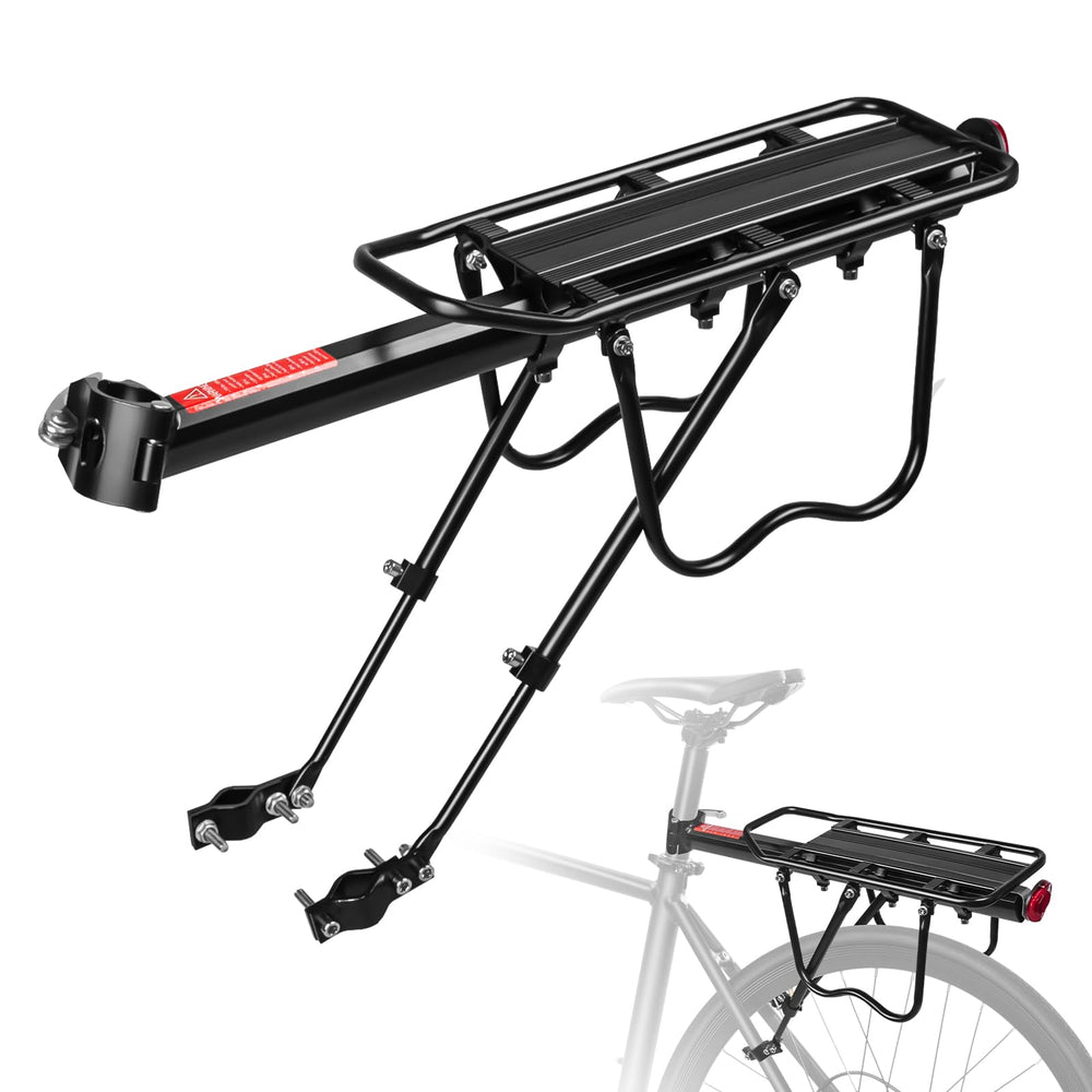 Donext rear rack front view showing sturdy platform and load capacity
