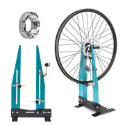 DONNGYZ front view complete stand showing stable metal base and upright supports for precise truing