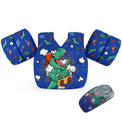DOOHALO front view of float vest showing fit and straps for safer swimming