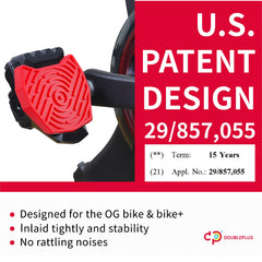 DoublePlus close-up of threaded surface providing extra traction benefit