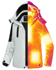 Doumern Official front view of jacket showing streamlined warm design and comfortable fit