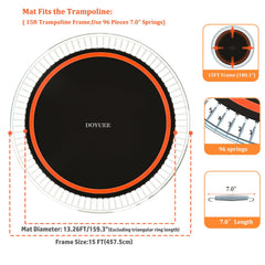 DOYUEE polypropylene mesh texture closeup illustrating UV resistance and breathable bounce surface