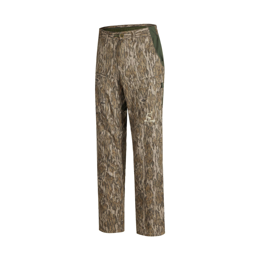 Drake Waterfowl front view showing Mossy Oak Bottomland camouflage and concealment