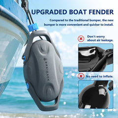Dreizack rope and lock detail showing secure attachment benefit