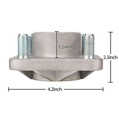 DRIVE UP hub mounted on spindle illustrating straightforward installation benefit