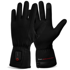 Dr.Warm front view of heated glove liners showing sleek fit and mobility