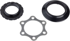 DT Swiss adapter installed on wheel illustrating cross‑compatibility benefit
