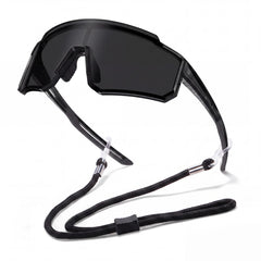 DUCO front view of sunglasses showing sporty fit and UV protection