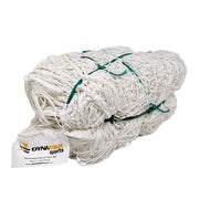 Dynamax Sports front view of full-size 8x24 tournament goal net showing fit and coverage