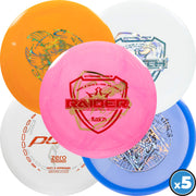 D·D DYNAMIC DISCS front box showing five misprint discs and brand logos for value