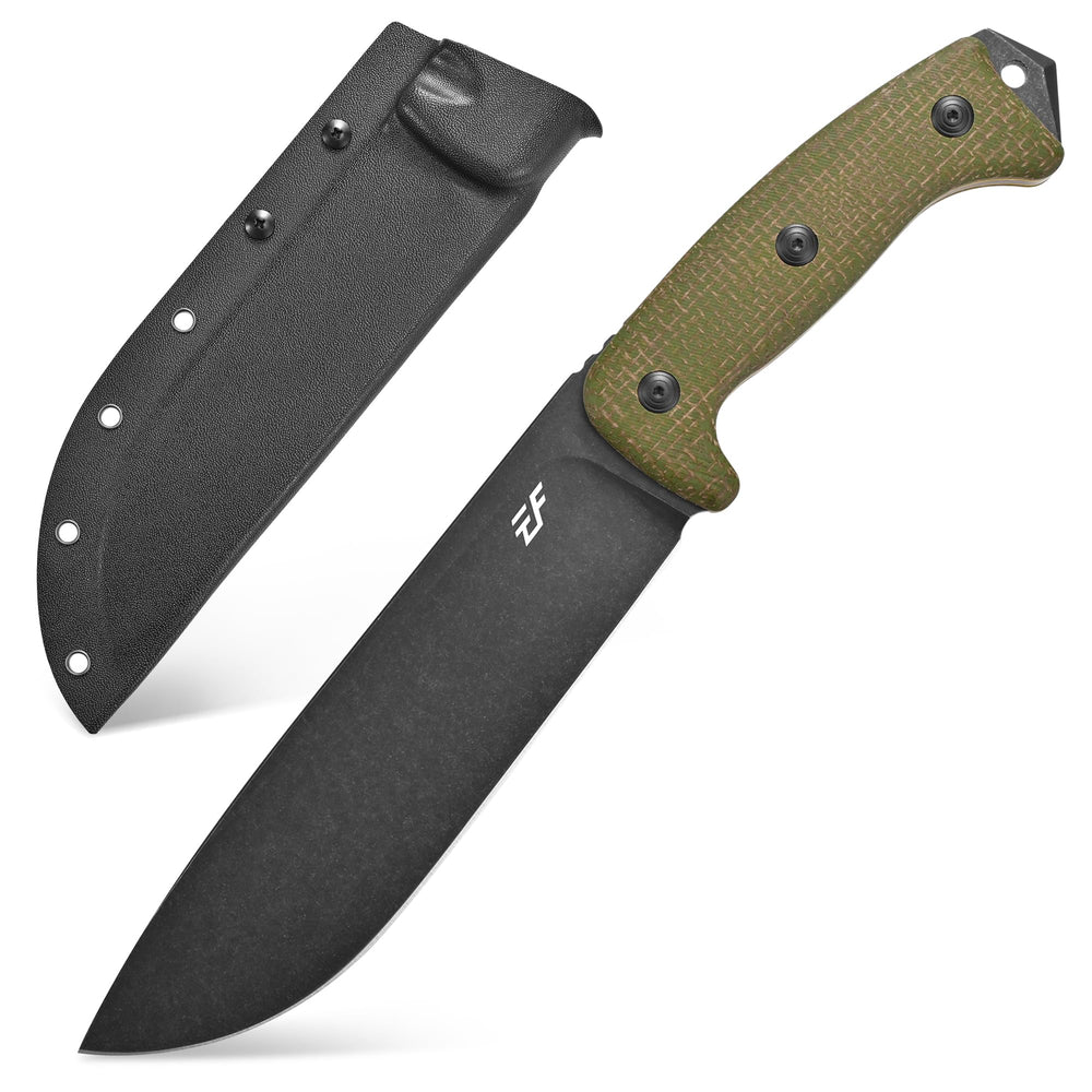Eafengrow EF148 front profile showing full blade and handle with rugged look