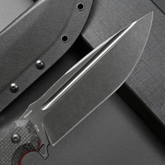 Eafengrow Kydex sheath side view showing secure retention and easy carry