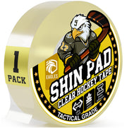 EAGLES clear tape front roll showing compact 1-inch size and durable material benefit