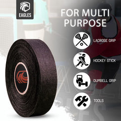 EAGLES hockey blade wrapped with tape showing improved puck control
