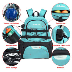 EALER ELB100 padded back and adjustable straps reducing shoulder pressure during transport