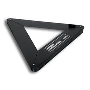 EALER front view showing entire triangle rebounder for consistent solo practice