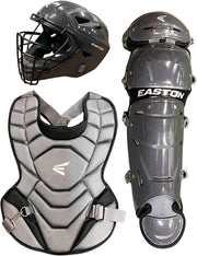 Easton helmet front view showing protective fit and visibility benefit