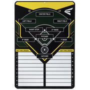 Easton coaches lineup board front view showing full diamond and batting order for clear planning