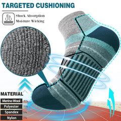 EBMORE compression stripes detail providing arch and ankle support