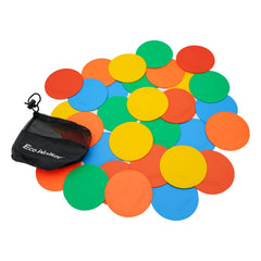 Eco Walker front packaging showing 30 bright classroom spot markers for quick setup