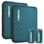 ELECINNOV packaged two-pack cushions showing compact travel convenience