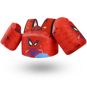 Elejolie front view of toddler swim vest showing fit and visibility benefits