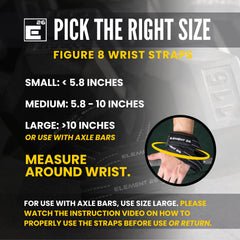 Element 26 straps fitting a medium wrist illustrating correct size M fit and comfort