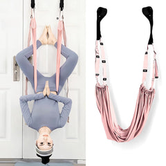Elfzone door rope front view showing full sling and loops for easy setup and safety
