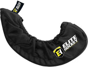 Elite Hockey black pro-skate guard front showing secure fit and protection