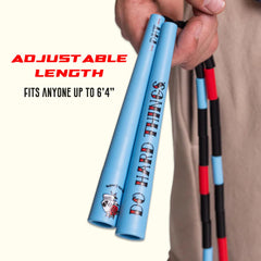 EliteSRS full 10-foot rope displayed to show adjustable length