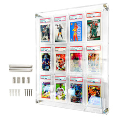 Elitik front view with 12 slabs showing organized display and clear visibility