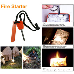 EMDMAK survival kit opened with all tools laid out for quick access