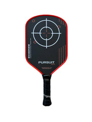 Engage Pursuit V2.0 front view showing crimson finish and balanced shape for visibility